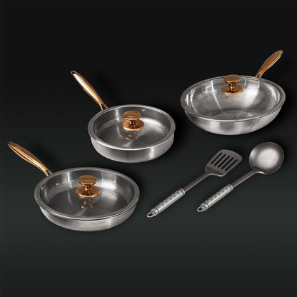 Ensemble de poêles Ren Titanium Signature (8 pièces)