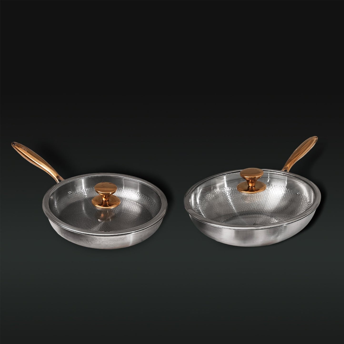 Poêle Klassisk & Wok en Titane Ren (4 Pièces)