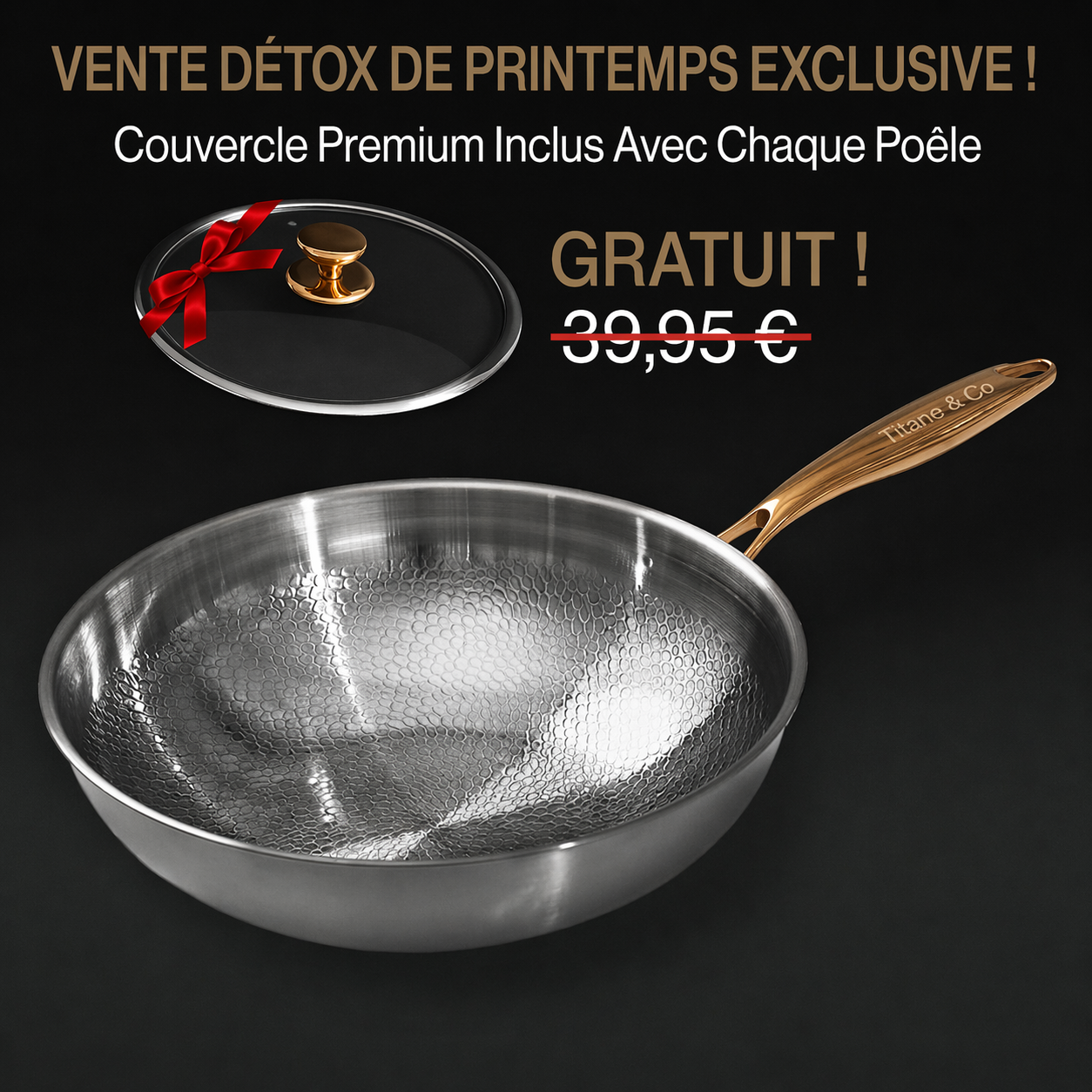La WokPure™ — Wok en Titane Pur | Titane & Co.