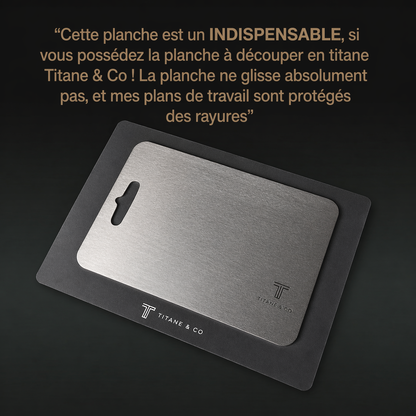NutriPure™ Tapis Antidérapant pour Planche à Découper